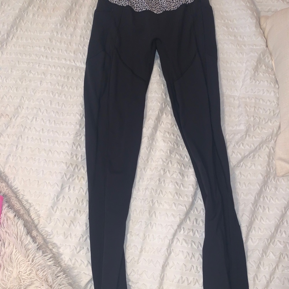 black long lulu lemon leggings